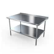 NBR Equipment TS4-4836R Premium Work Table 48"W X 36"D X 37-1/4"H Overall Size