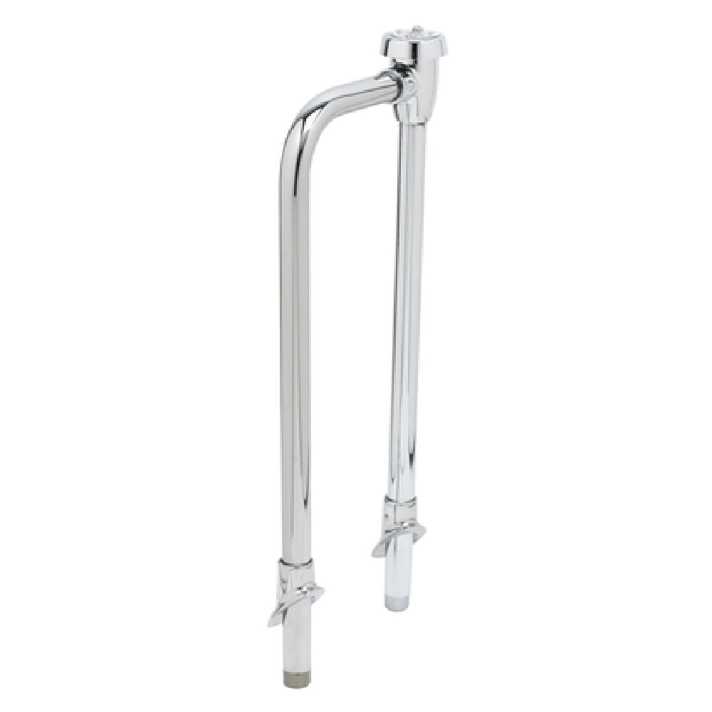 T&S Brass B-0458 Vacuum Breaker Unit 3/4" IPS Piping Slip Flanges For Mounting On Flat Surface