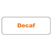 Service Ideas MT1DE MagneTag "Decaf" 3-1/2" X 1-1/4"