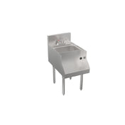 Krowne KRS-18BD - Stadium Series Underbar Blender Station, With Dump Sink, 18"W X 24"D (to Match Speedrail Depth)