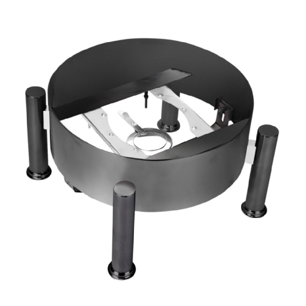 Steelite 5670S568 - Round Stackable Soup Stand W/ Fuel Holder Sandblast, 17.75" X 8.0"