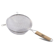 JB Prince U673 8 Strainer/Sifter 8" Double Medium Mesh