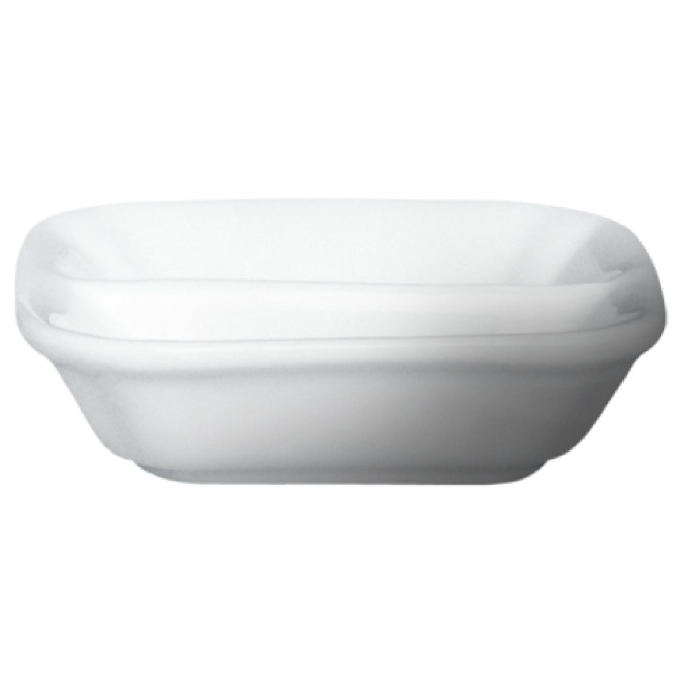 Cameo China 210-013 Imperial Divided Dish 2-compartment 3" X 3" X 7/8"H (7.5 Cm X 7.5 Cm X 2.1 Cm)