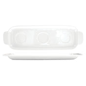 International Tableware FA-601 Sampler Platter 15-5/8" X 4-3/4" Rectangular