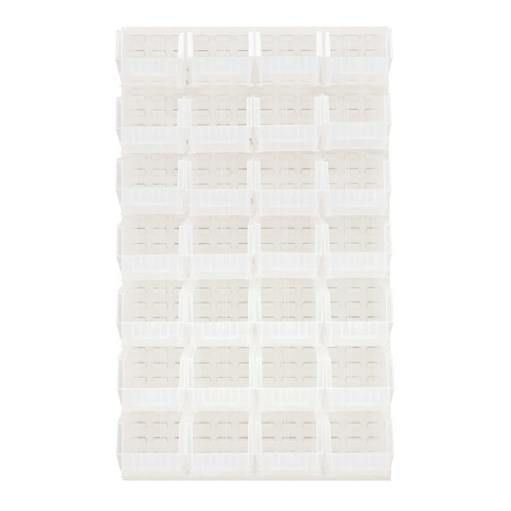 Quantum QLP-3661HC-240-28CL Louvered Panel Wall Mounted 36"L X 15"D X 61"H