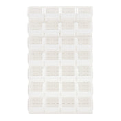 Quantum QLP-3661HC-240-28CL Louvered Panel Wall Mounted 36"L X 15"D X 61"H