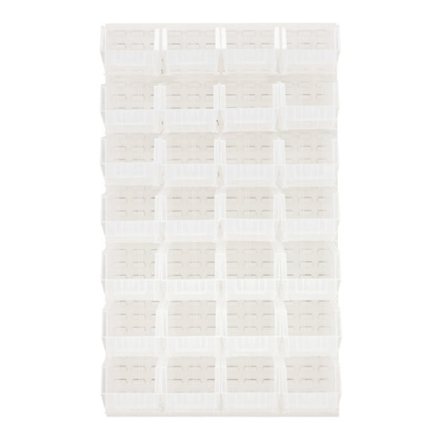 Quantum QLP-3661HC-240-28CL Louvered Panel Wall Mounted 36"L X 15"D X 61"H