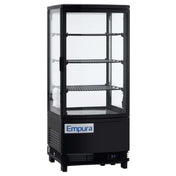 Empura E-RDC-17B-2D - Refrigerated Display Case, Countertop, 16.9"W × 16.6"D × 38.9"H