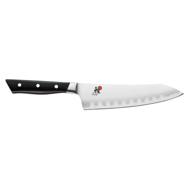Zwilling 34018-183 Miyabi Evolution Santoku Knife 7" Hollow Edge