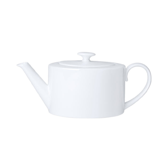 Steelite 82000AND0337L Teapot Lid 3.875" X 2.375" X 1.375" Whiteware