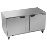 Beverage Air UCF60AHC Undercounter Freezer Two-section 60"W