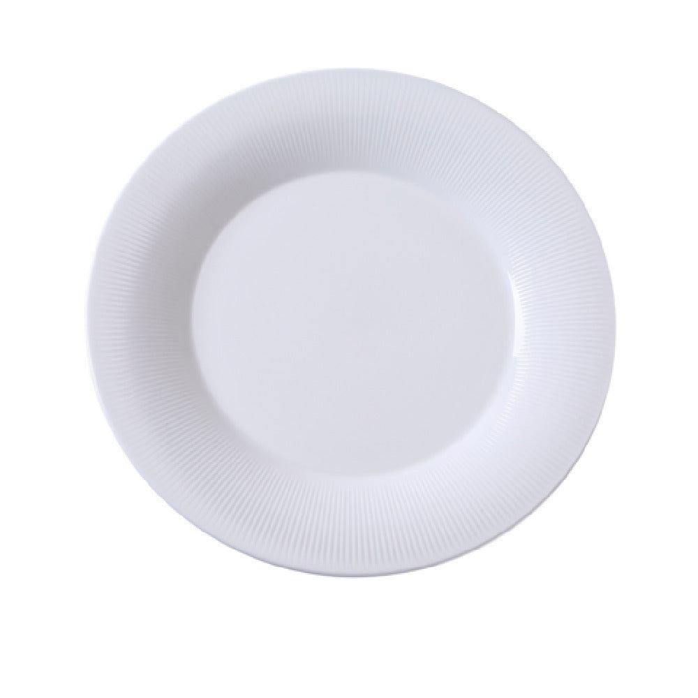 Yanco SI-112 Siena Plate 12" Dia. X 1-1/4"H Round
