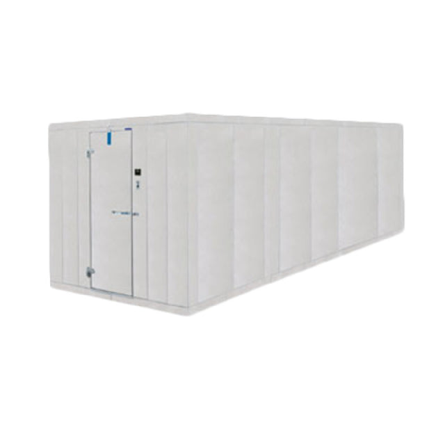 Nor-Lake 4X8X8-7 Fast Trak Indoor Walk-In 4' X 8' X 8'-7" H Smooth Aluminum Interior Floor