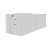 Nor-Lake 10X10X6-7OD Fast Trak Outdoor Walk-In 10' X 10' X 6'-7" H Smooth Aluminum Interior Floor