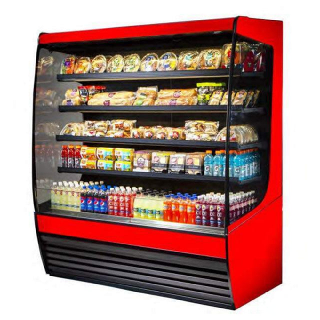 Federal Industries VRSS7278C Vision Series Refrigerated Self-Serve High Profile Merchandiser