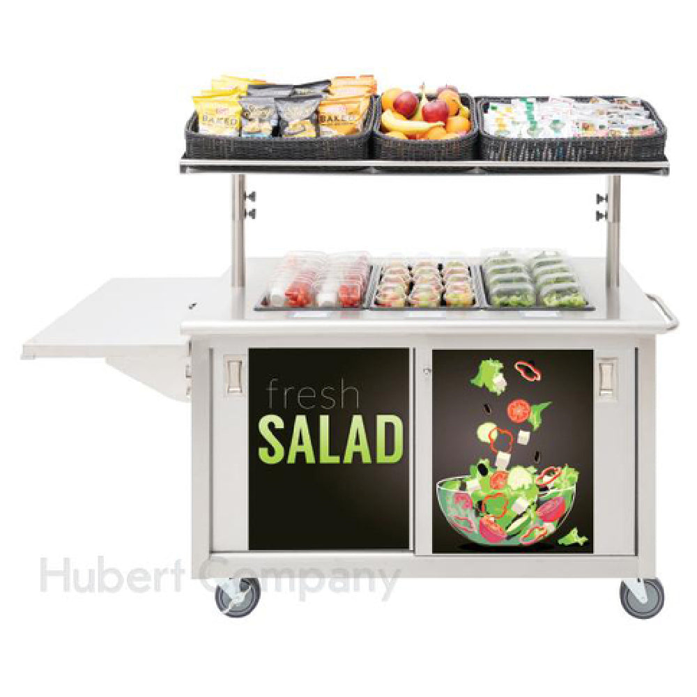 Hubert 77564 - Magnetic Sign, "fresh Salad", 17"L X 21-1/2"H