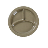 Yanco NC-512S Nu-Classic Compartment Plate 9" Dia. 3-compartments