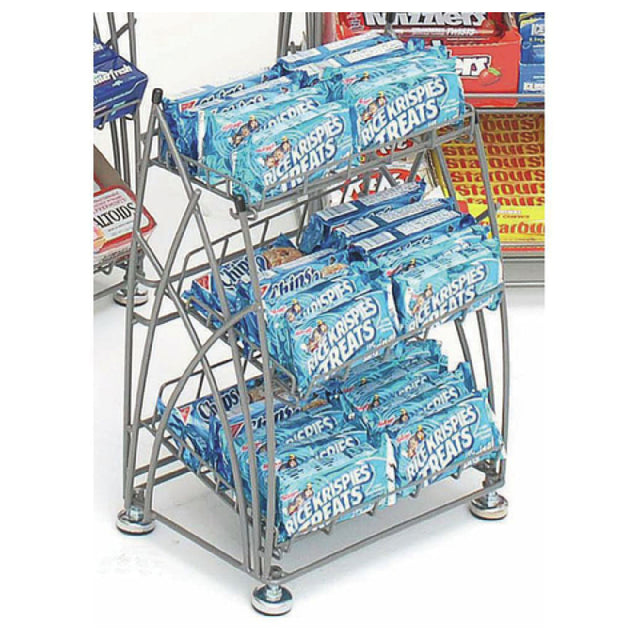 Hubert 16603 - ARCtistic Display Rack, 3-tier, 11-3/4" X 8-3/8" X 17-1/10"H