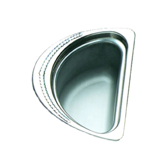 Bon Chef 5402 Food Pan 1/2 Oval 1-3/4 Qt. (56 Oz.) Capacity