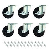 Hubert 53842 - Kratos Ranges Caster Set (6)