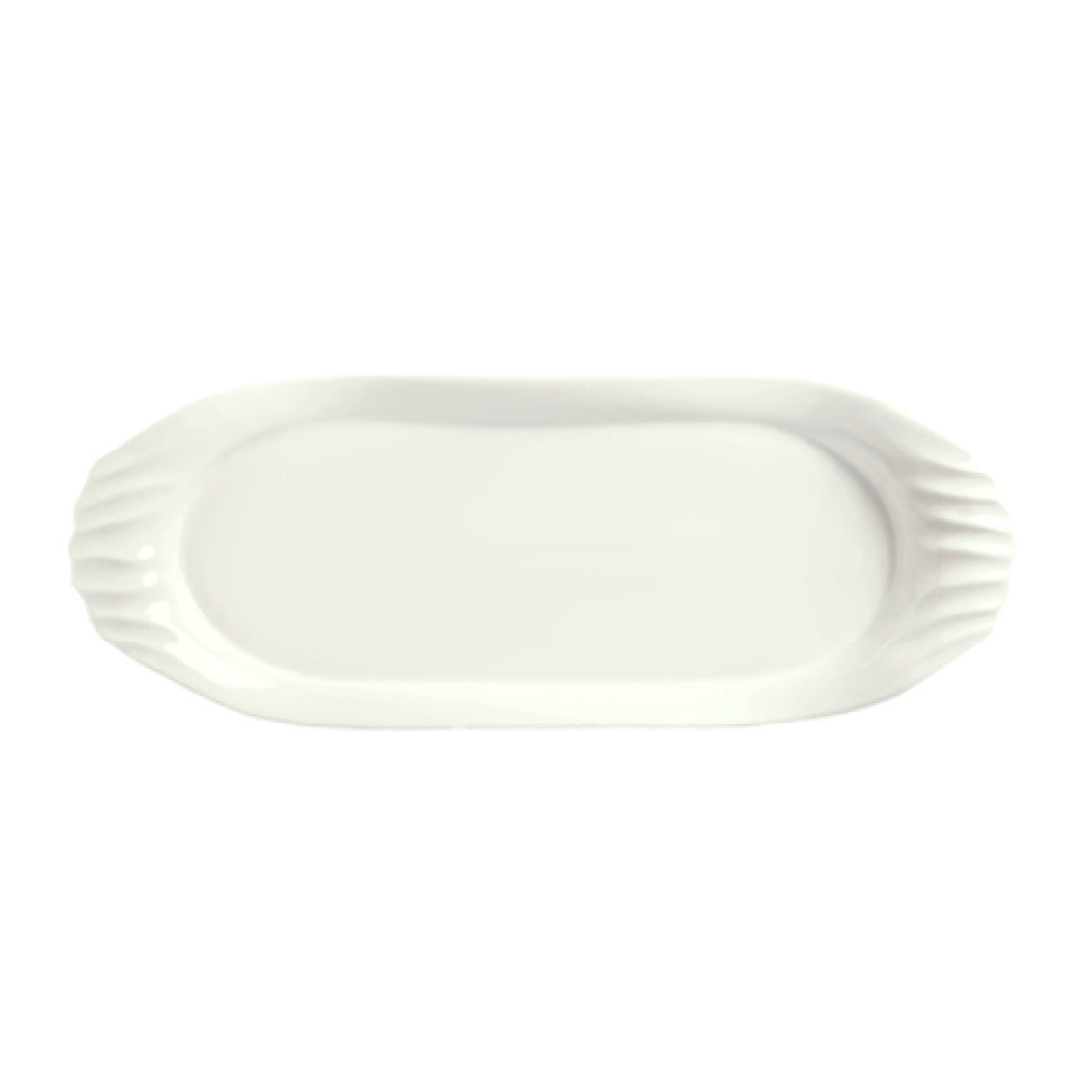 Libbey 905356426 (Formerly Syracuse China) Tray 14-1/4" X 5-1/4" Oval