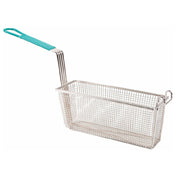 AllPoints 63123 13 1/4x4/14in Fry Basket Teal Handle
