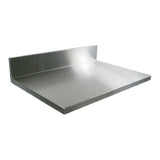 John Boos KCT-BS3625 Countertop 36"W X 25"D X 1-1/2" Thick With 6" Boxed Backsplash