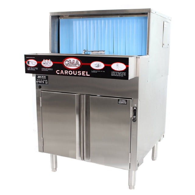 CMA Dishmachines GW-100 Energy Mizer® Glasswasher 25-1/4"W Low Temperature Chemical Sanitizing