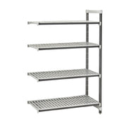 Cambro EA247284V4580 Camshelving® Elements Stationary Add-On Unit 24"W X 72"L X 84"H