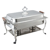CAC China CAFR-301 Welsh Chafing Dish 8 Qt. Full Size
