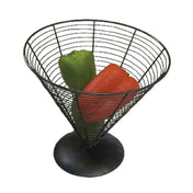 GET Enterprises WB-705 Clipper Mill Display Basket 9-1/2" Dia. X 9-1/4"H Cone