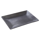 Yanco DB-412 Diamond Black Plate 12"L X 8-1/2"W X 1-1/2"H Rectangular