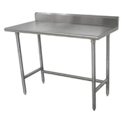 Advance Tabco TKMSLAG-365-X Special Value Work Table 60"W X 36"D 16 Gauge 304 Stainless Steel Top