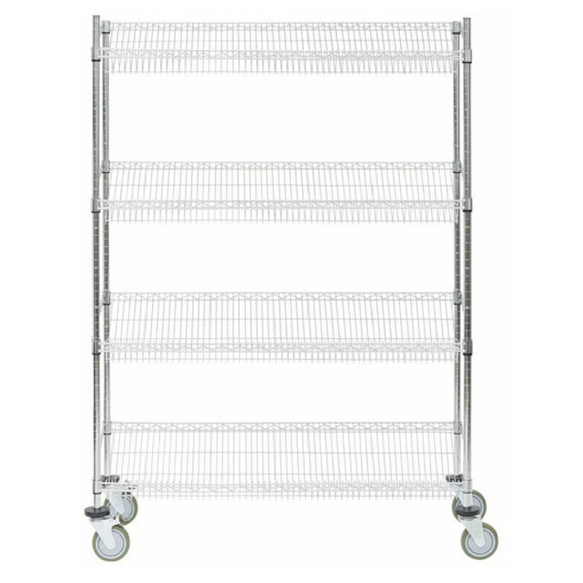 Hubert 82998 - Shelving Unit, Wire, Mobile
