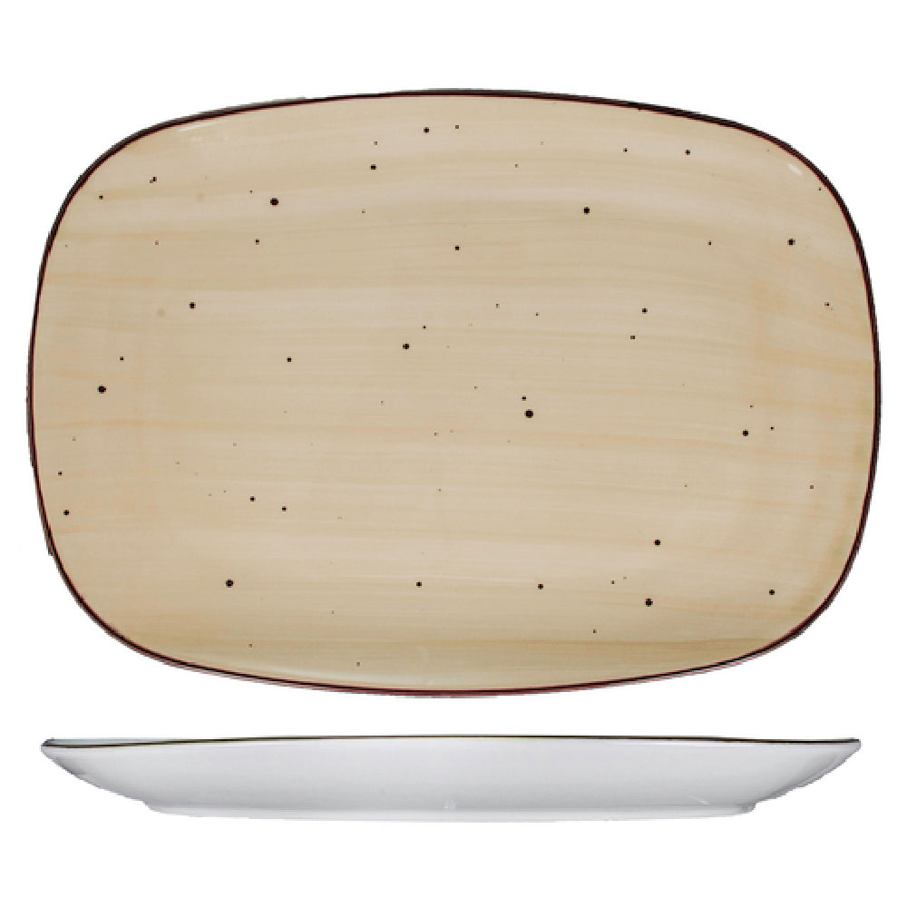 International Tableware RT-14-WH Platter 14" X 9-1/2" Oblong