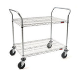 Eagle Group U2-2436Z - Utility Cart, 2-tier, 36"W X 24"D X 40"H