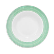 CAC China R-120-G Rainbow Pasta Bowl 26 Oz. 12" Dia. X 2-1/4"H