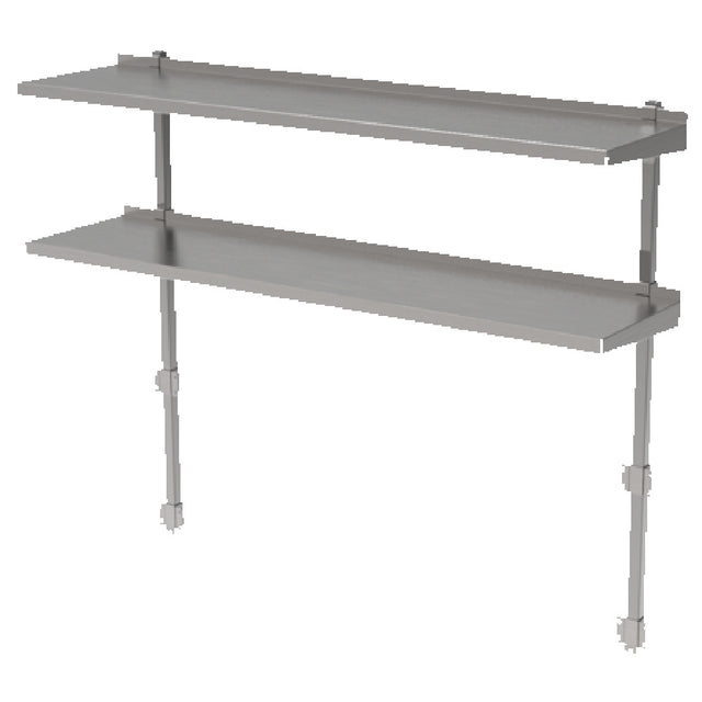 GSW USA DS-B1460 Double Overshelf Adjustable 60"L X 15-1/4"W X 48"H O.A.