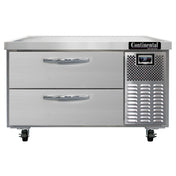 Continental Refrigerator D36GN Refrigerator Griddle Stand One-section (2) Drawers Accommodates (1) 12" X 20" X 6" & (1) 6" X 20" X 6"