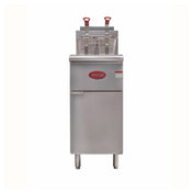 Hubert 86812 - Kratos® Floor Fryer, 15 1/2"W X 30 1/2"D X 45 1/2"H, 50 Lb. Oil Capacity