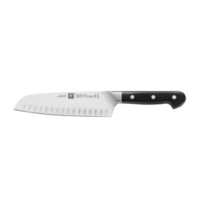 Zwilling 38408-183 Zwilling® Pro Santoku Knife 7" Hollow Edge