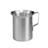 TableCraft Products 435 - Graduated Measure, 4 Qt. (3.8 Liter), Graduated Quart & Liter Markings