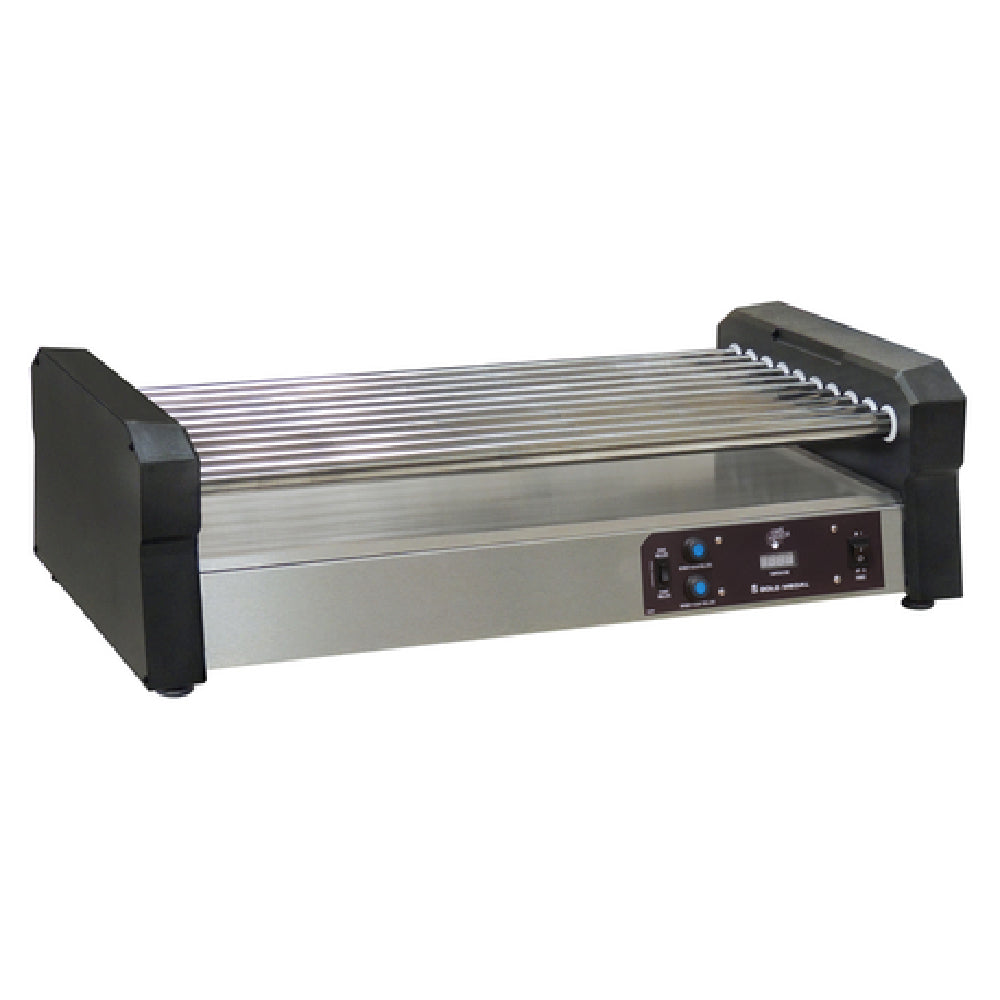 Gold Medal 8552-00-010 - Hot Diggity® Pro X Roller Grill, Large, (10) Stainless Steel Rollers