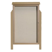Aarco PLD5438DPP-8 Message Center 38"W X 54"H Freestanding