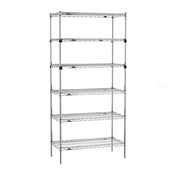 Metro SEZ-183674C-S-42 Super Erecta® Starter Shelving Unit 36"W X 18"D X 74"H