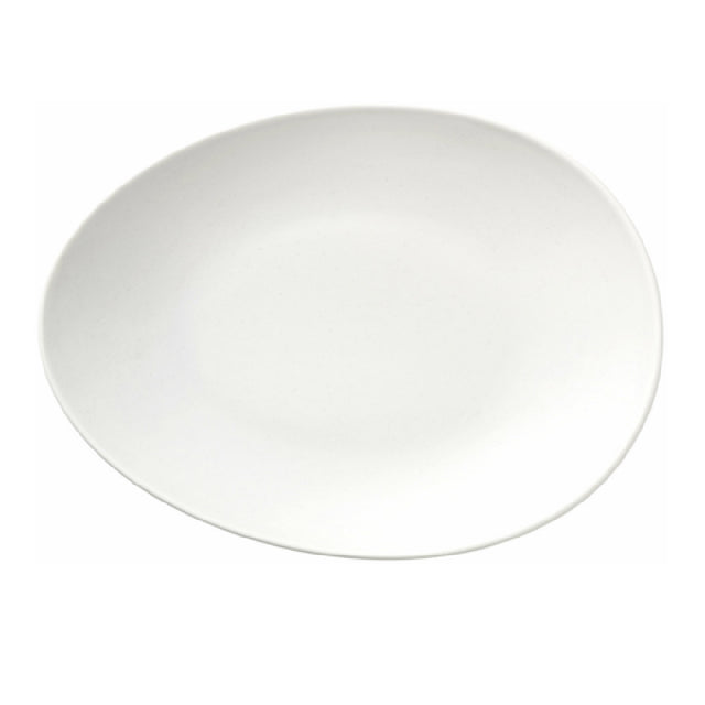 Libbey DRI-8-D (Formerly World Tableware) Plate 13-3/4" X 10-1/8" Organic