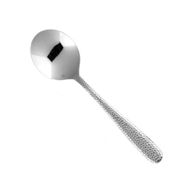 Fortessa DVMETD700003 Apollo Bouillon Spoon 6.9" (17.6cm) 18/0 Stainless Steel