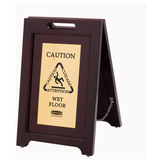 Rubbermaid 1867507 Executive Floor Sign "Caution" 2-sided