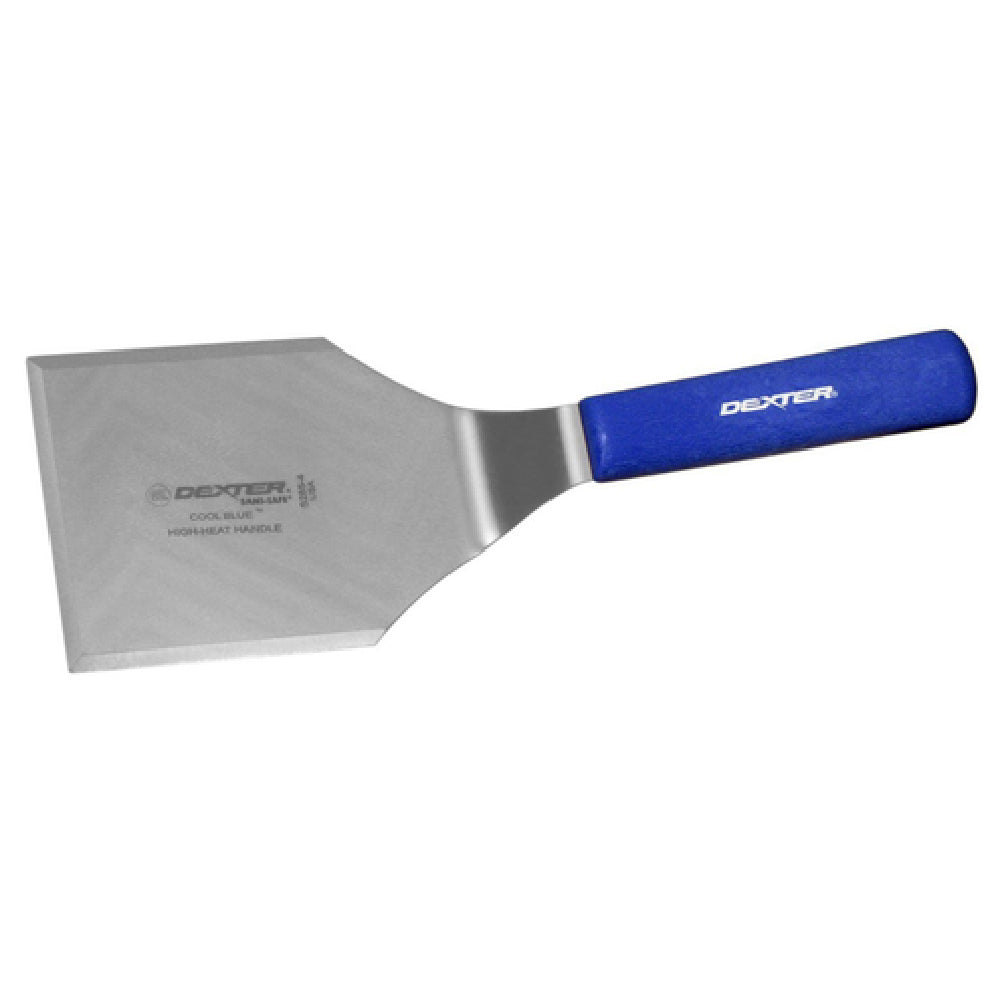 Dexter 19723H Sani-Safe® Cool Blue™ (S285-4PCP) Hamburger Turner 5" X 4" Offset