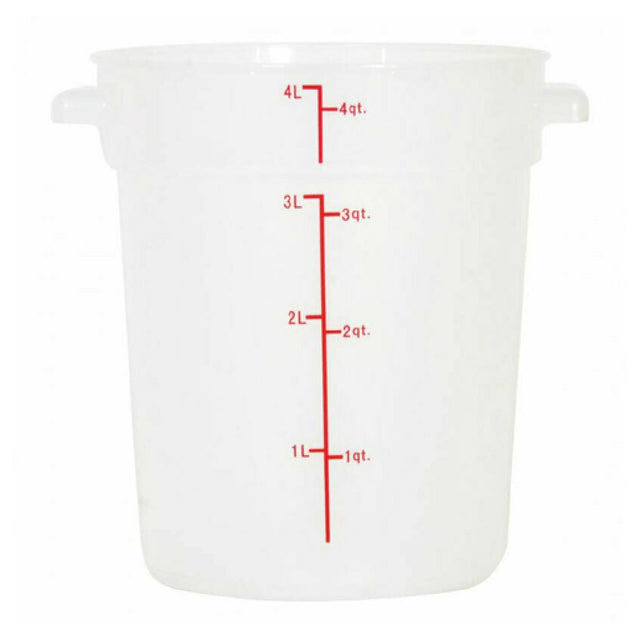 Omcan 80194 (80194) Food Storage Container 4 Quart Round